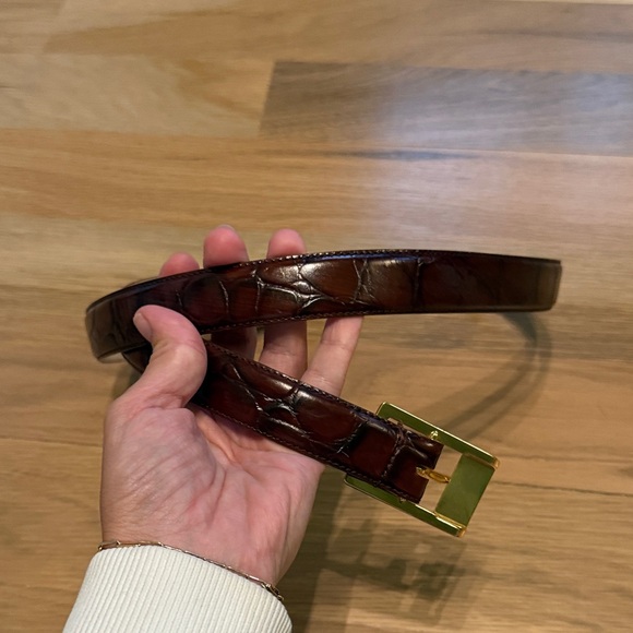Anne Klein for Oroton Leather Belt - Picture 1 of 4